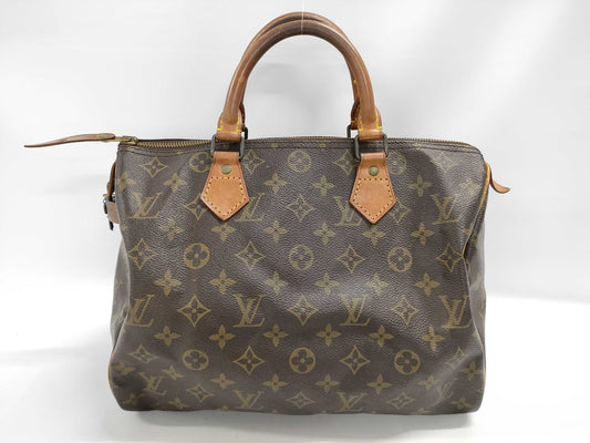 LOUIS VUITTON Monogram Speedy 30 Handbag