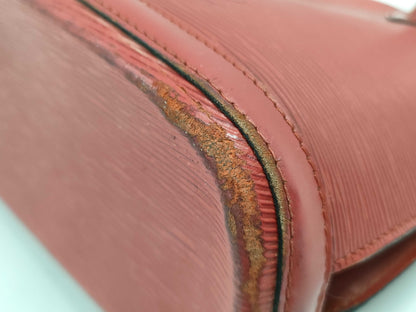 LOUIS VUITTON Epi Lussack Red Tote Bag