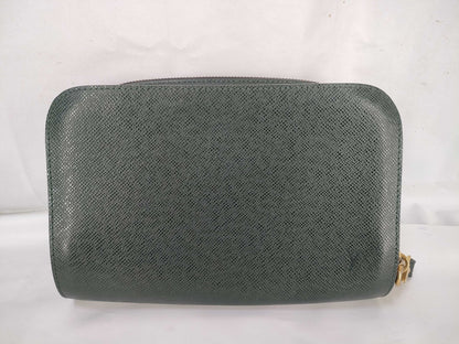 LOUIS VUITTON Taiga Episea Green Handbag