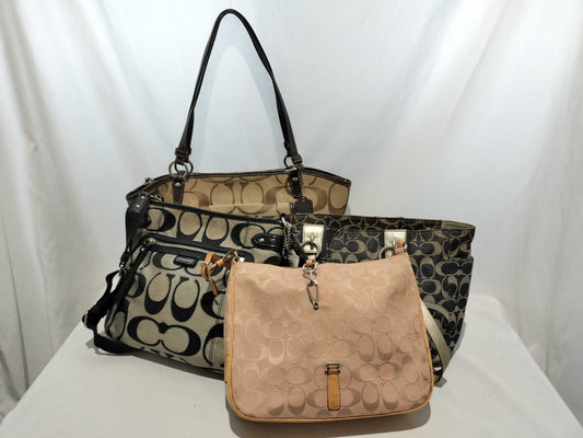COACH Signature *4-piece shoulder bag