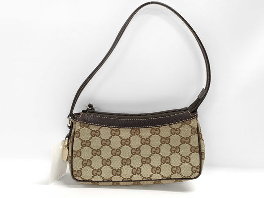 GUCCI GG Canvas One-Shoulder Bag 154432