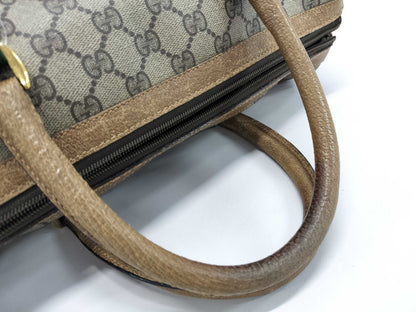 GUCCI GG Canvas Old Gucci Boston Bag