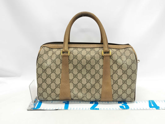 GUCCI GG Canvas Old Gucci Boston Bag