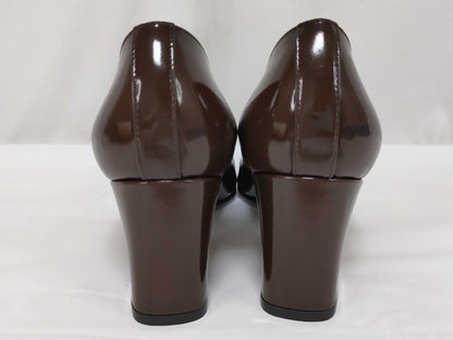GUCCI Enamel Bit Metal Fittings 101 2292 7B Pumps