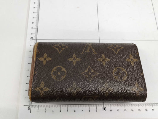 LOUIS VUITTON Monogram M61736 Portefeuille Tresor Personalized Wallet