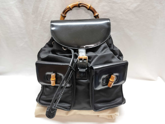GUCCI Bamboo Backpack