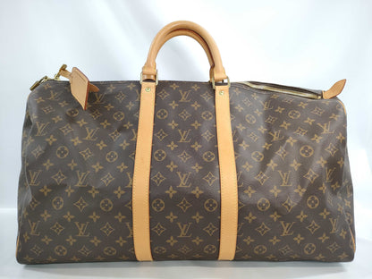 LOUIS VUITTON Monogram M41424 Keepall 55 Boston Bag