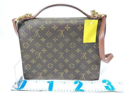 LOUIS VUITTON Monogram M51185 Monceau Shoulder Bag