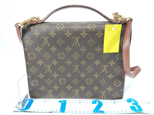 LOUIS VUITTON Monogram M51185 Monceau Shoulder Bag
