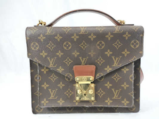 LOUIS VUITTON Monogram M51185 Monceau Shoulder Bag