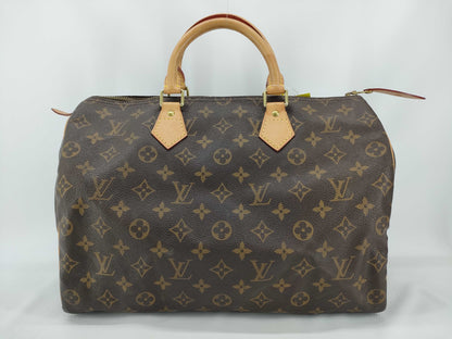 LOUIS VUITTON Monogram M41107 Speedy 35 Boston Bag