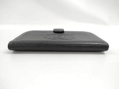 CHANEL Caviar Skin Long Wallet