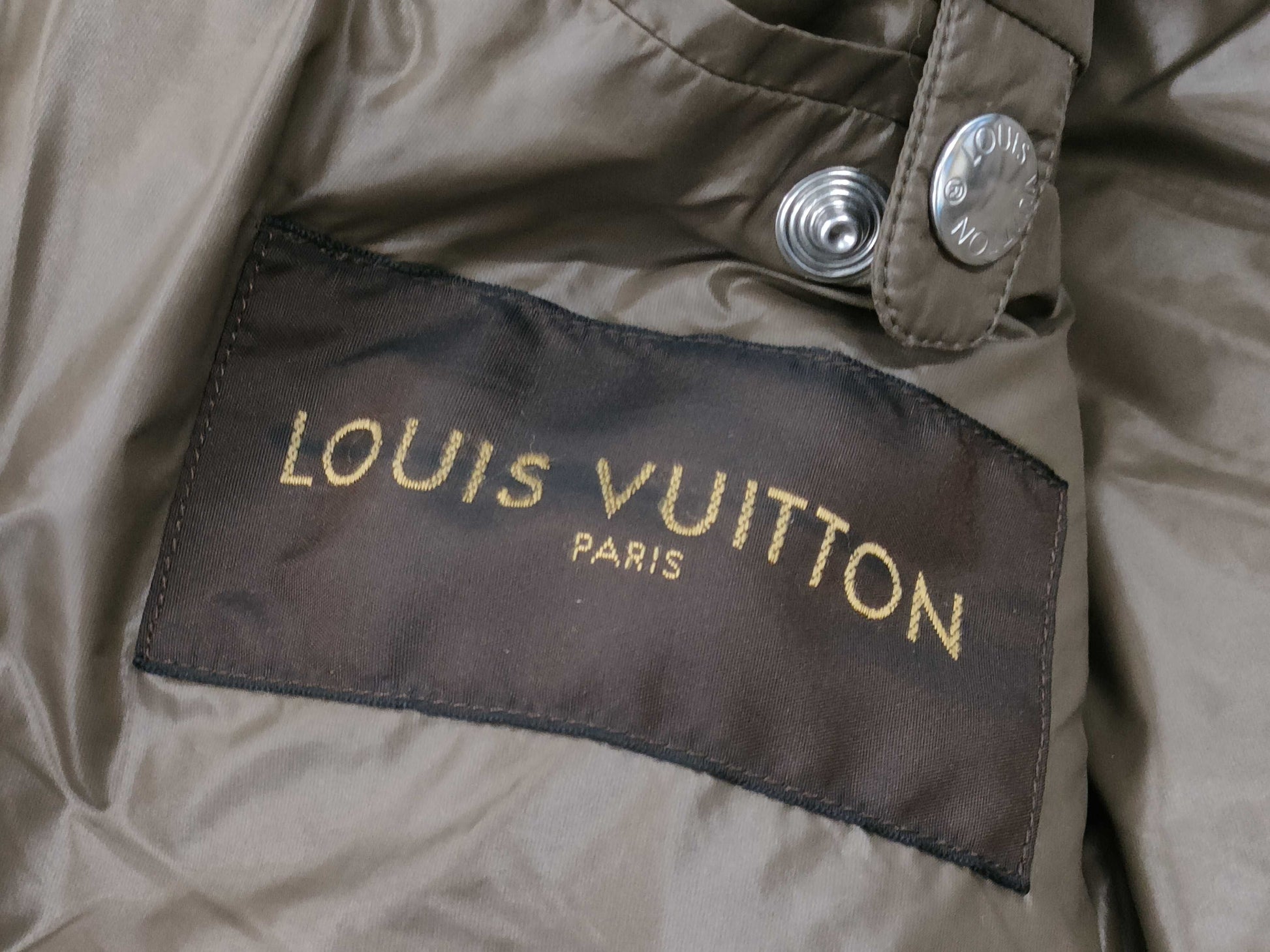 LOUIS VUITTON nylon down jacket