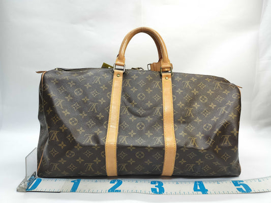 LOUIS VUITTON Monogram M41426 Keepall 50 Boston Bag
