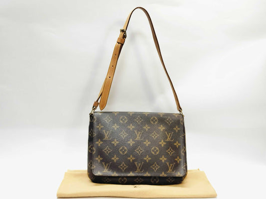 LOUIS VUITTON Monogram M51257 Musette Tango Shoulder Bag