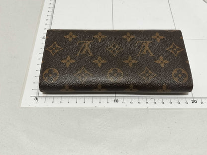 LOUIS VUITTON Monogram Monogram Portefeuille Sarah Wallet