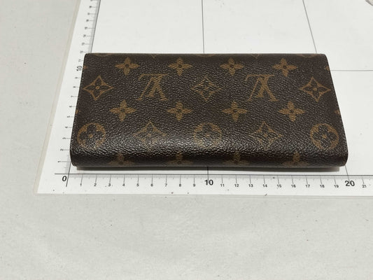 LOUIS VUITTON Monogram Monogram Portefeuille Sarah Wallet