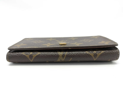 LOUIS VUITTON Monogram M61730 Porte-Monnaie Bi-fold Wallet