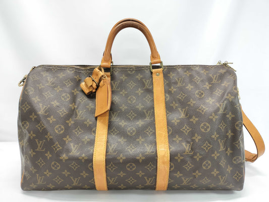 LOUIS VUITTON Monogram M41416 Keepall Bandouliere 50 Boston Bag