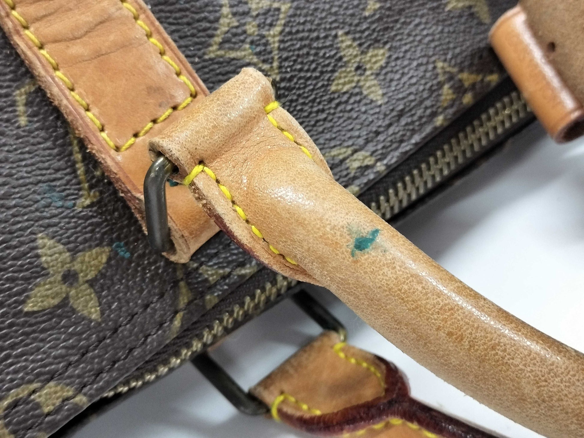 LOUIS VUITTON Monogram M41424 Keepall 55 Boston Bag