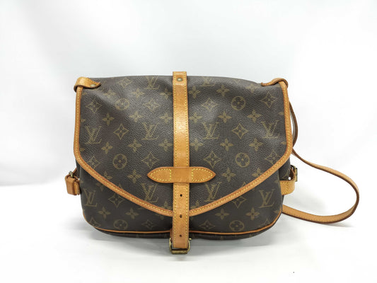 LOUIS VUITTON Monogram M42256 Saumur 30 Shoulder Bag