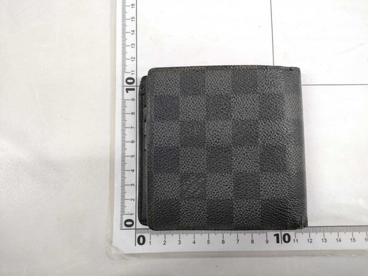 LOUIS VUITTON Damier Graphite Portefeuille Marco Wallet