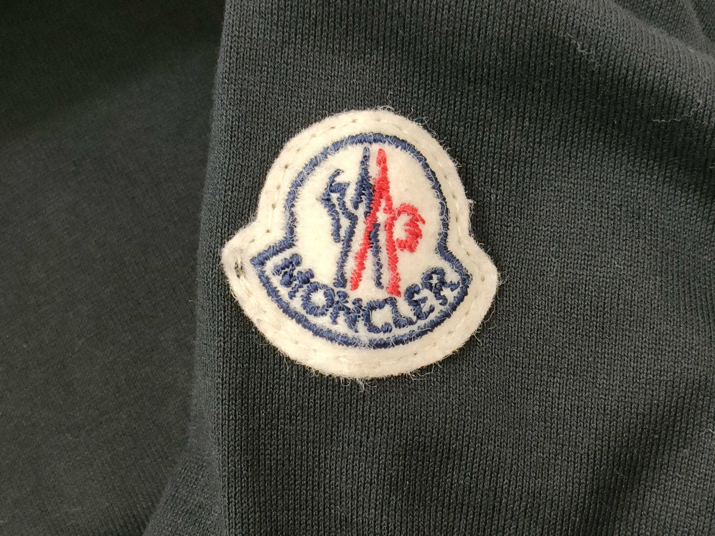 MONCLER T-shirt with arm patch, women's T-shirt