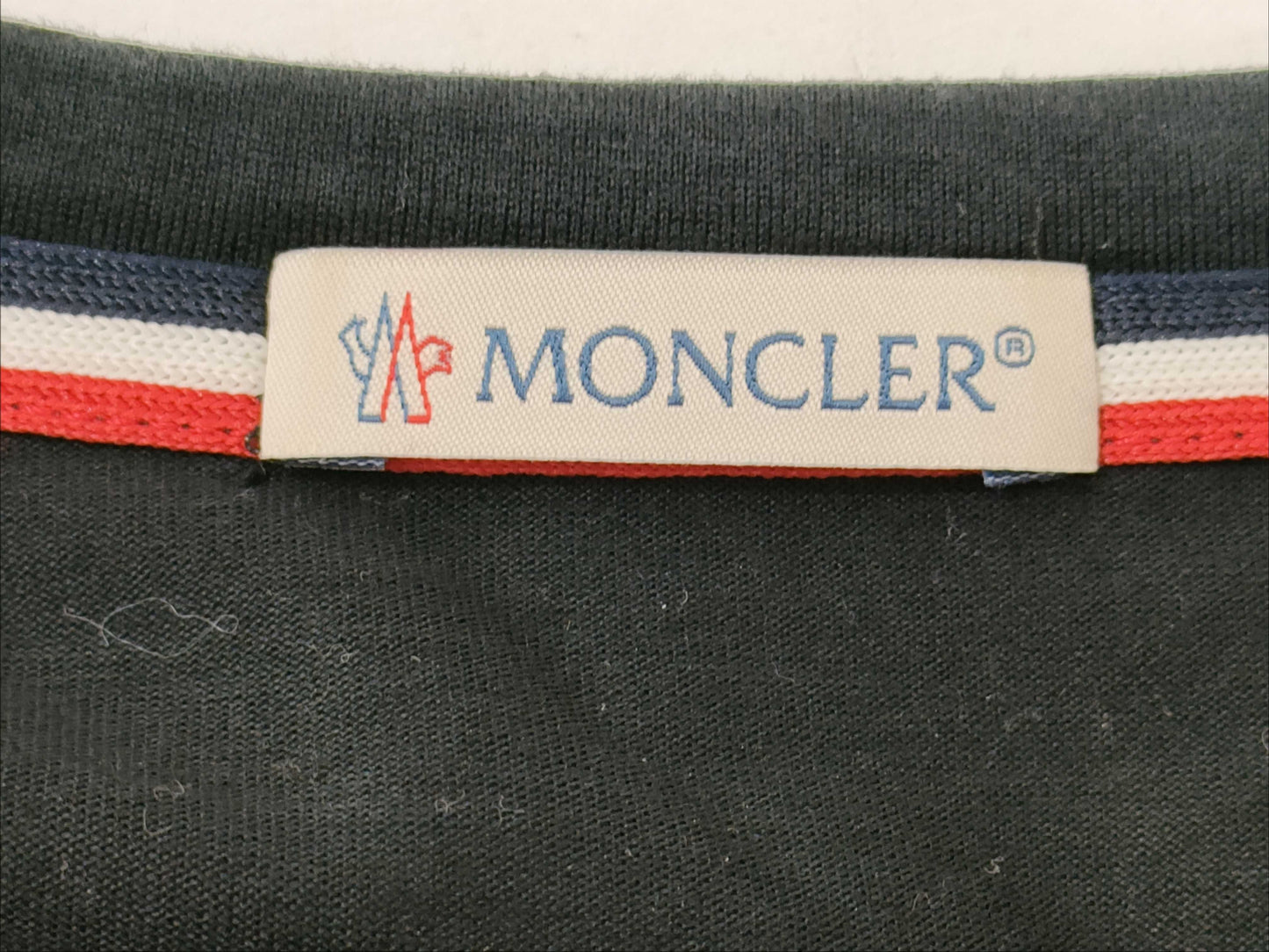 MONCLER T-shirt with arm patch, women's T-shirt