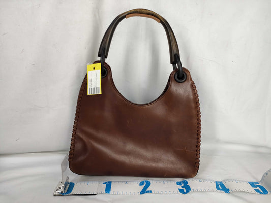 GUCCI Wood Handle 106236 Handbag