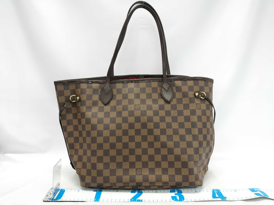 LOUIS VUITTON Damier N41358 Neverfull MM Tote Bag