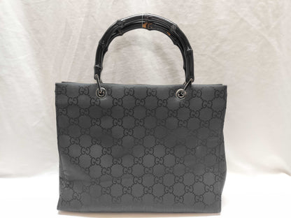 GUCCI Bamboo GG Nylon Tote Bag 002/1010