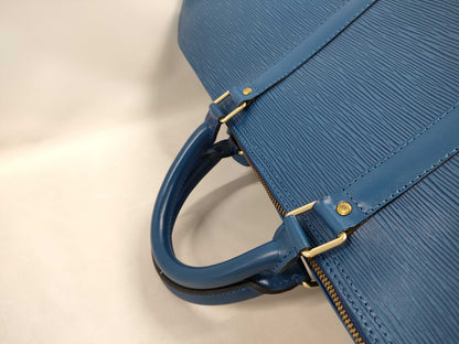 LOUIS VUITTON Epi Keepall 50 Boston Bag