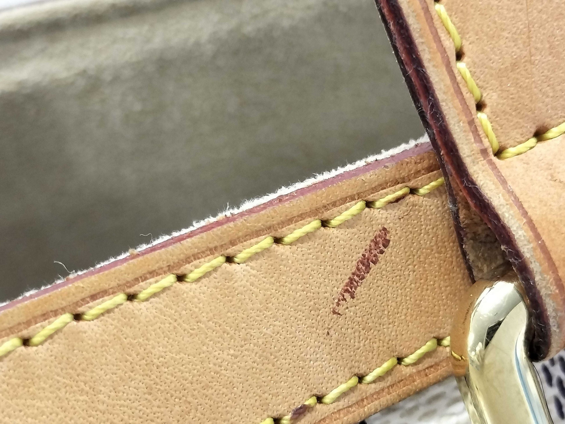 LOUIS VUITTON Damier Azur N51207 Hampstead PM Handbag