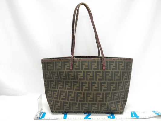 FENDI Zucca pattern PVC tote bag