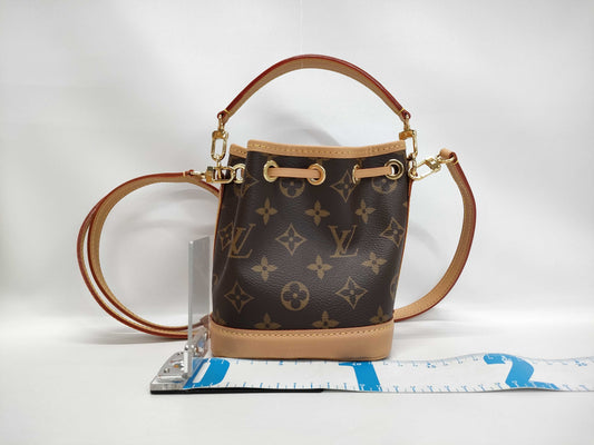 LOUIS VUITTON Monogram M81266 Nano Noe Shoulder Bag/Handbag