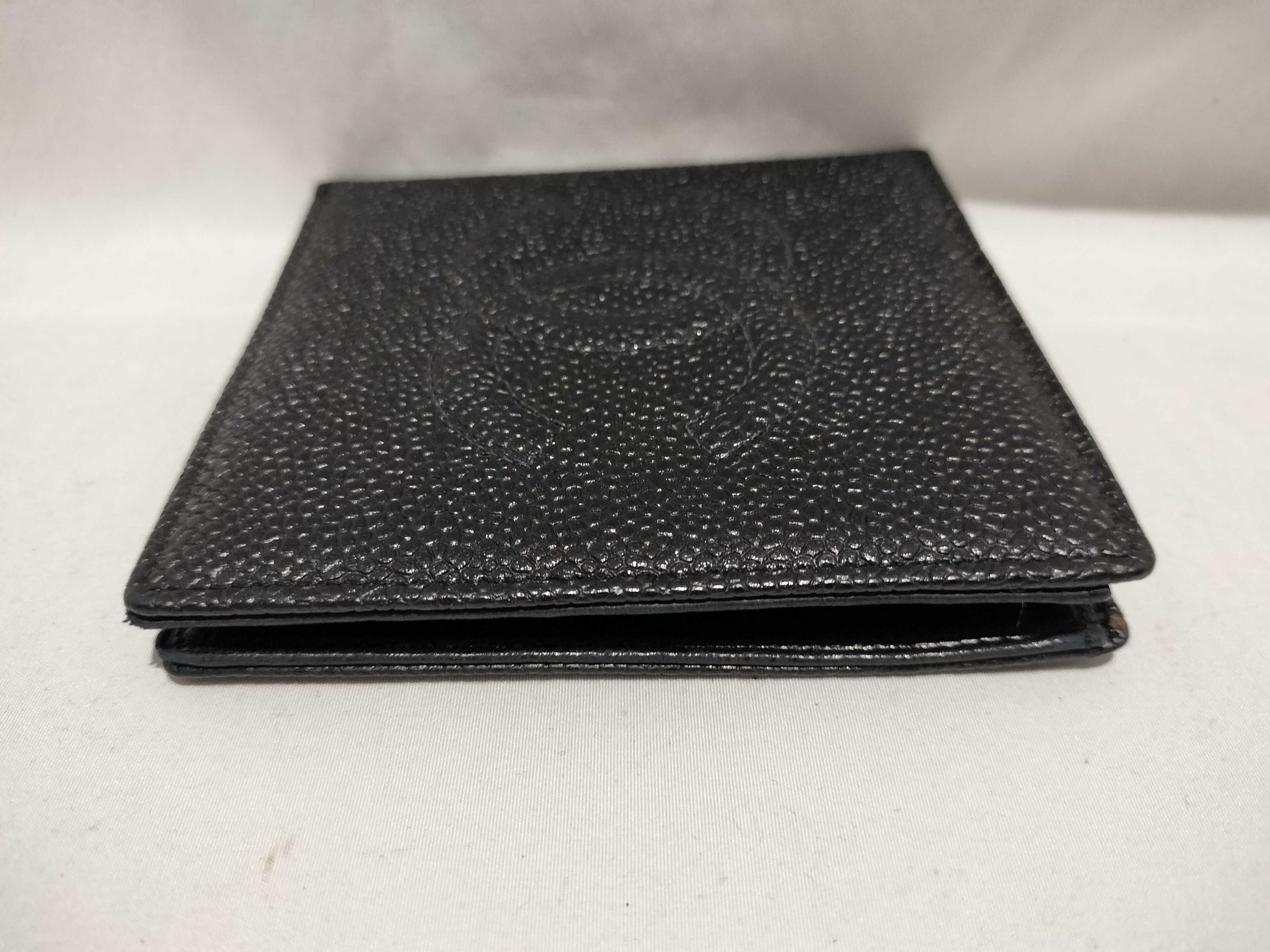 CHANEL Caviar Leather Folding Wallet, No. 5 Series