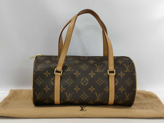 LOUIS VUITTON Monogram M51385 Papillon 30 Handbag