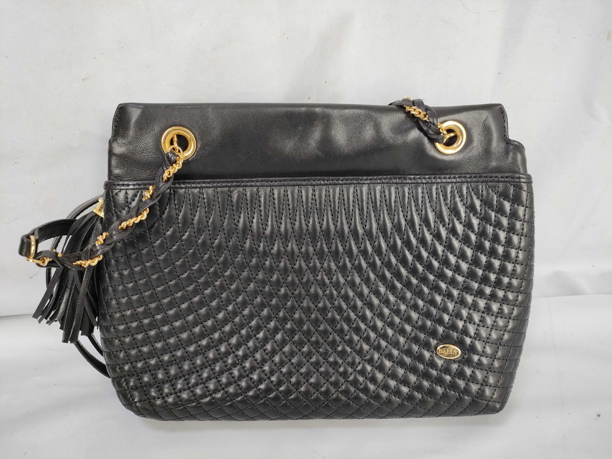 BALLY Fringe Shoulder Bag Shoulder Bag
