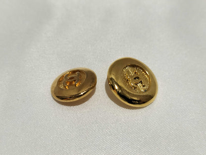 CHANEL Coco Mark Chanel Coco Mark GP Button Gold 2 Pieces Other Accessories