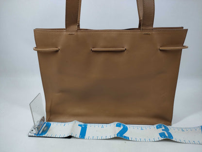 GUCCI Leather Shoulder Tote Bag
