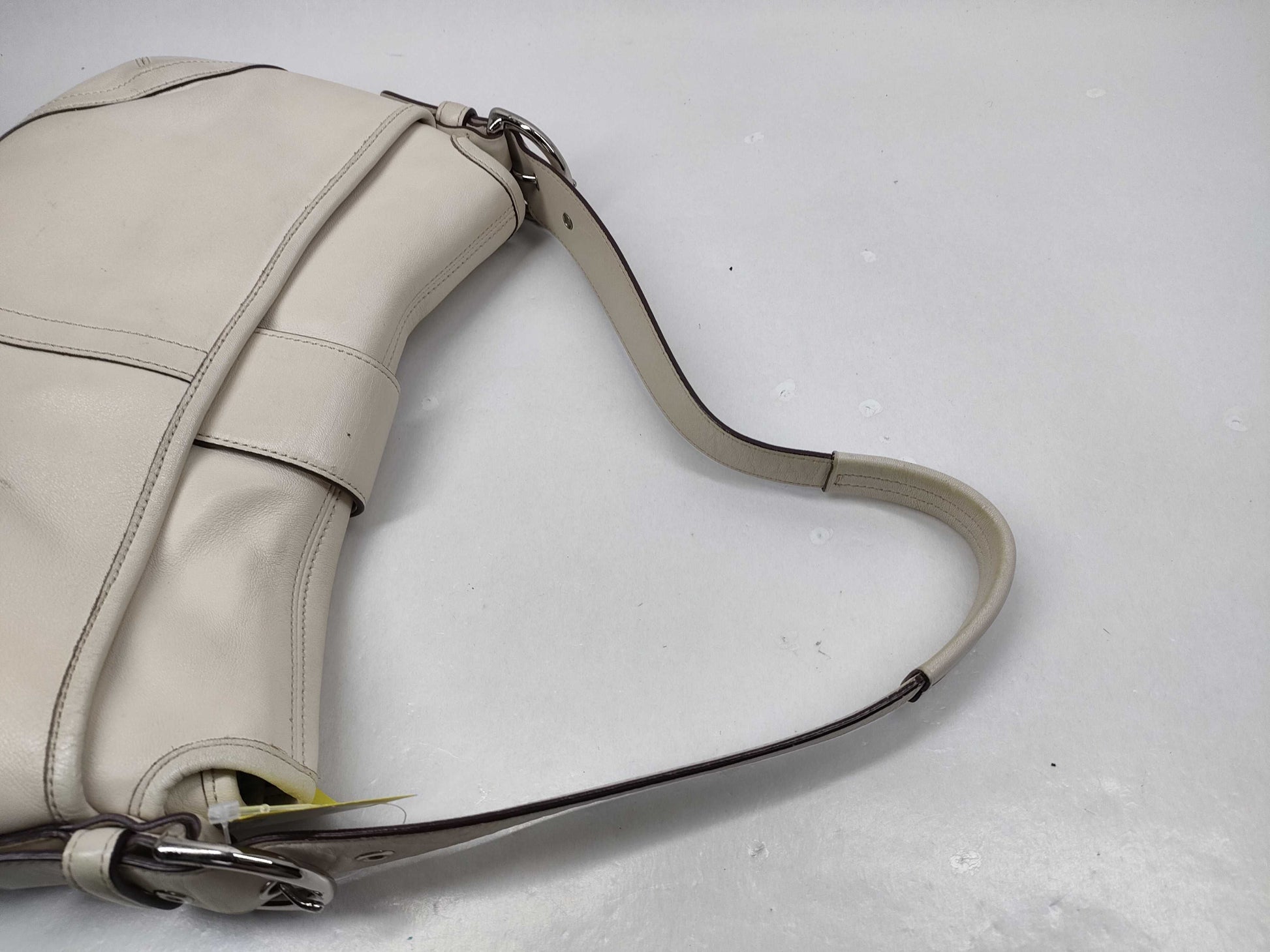 COACH 9248 White One Shoulder Internal Signature Shoulder Bag