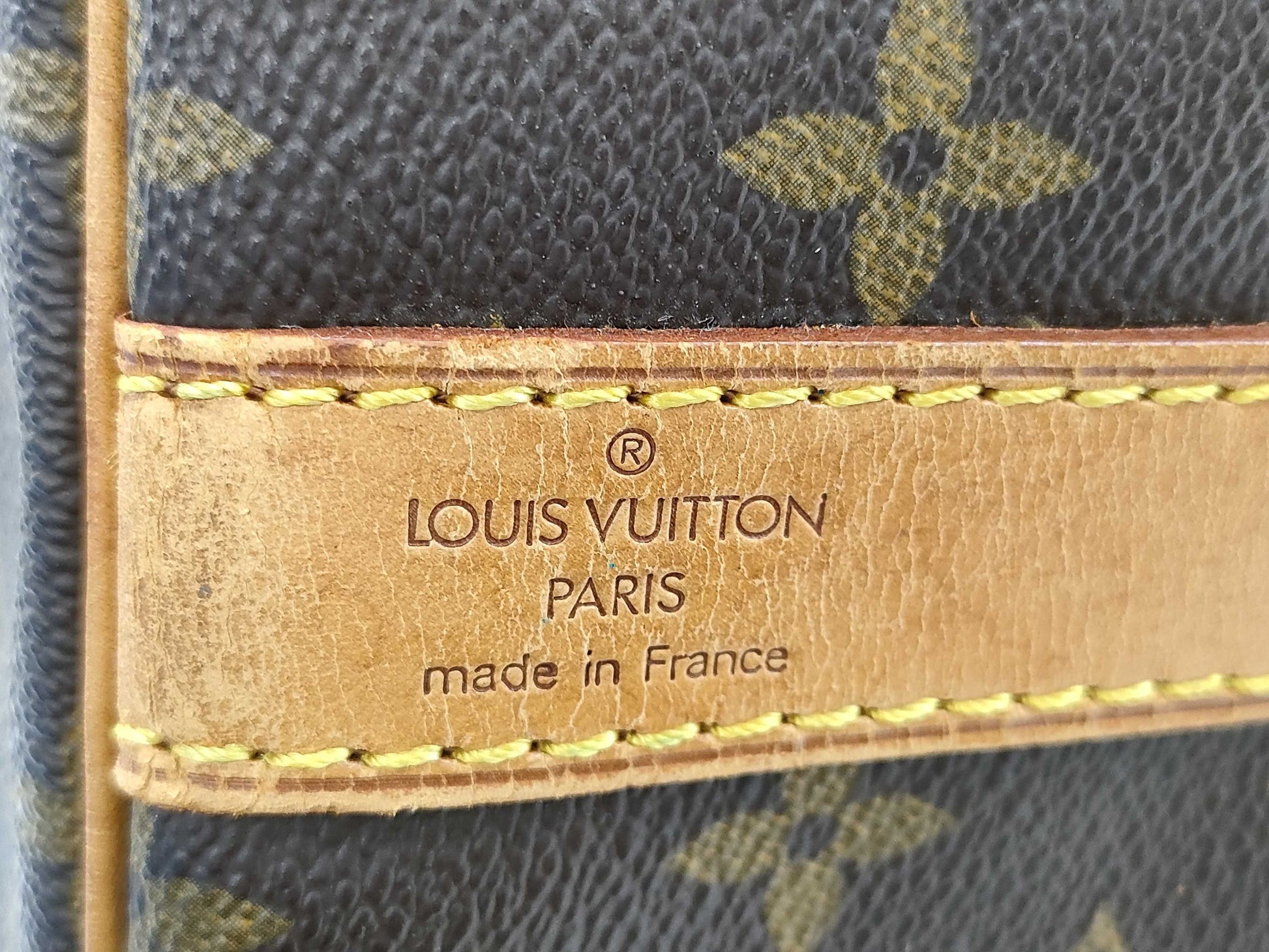 LOUIS VUITTON Monogram M41416 Keepall Bandouliere 50 Boston Bag