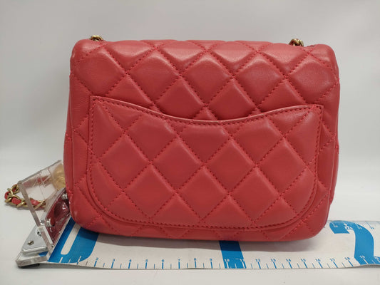 CHANEL Lambskin Mini Matelasse Coco Ball Shoulder Bag