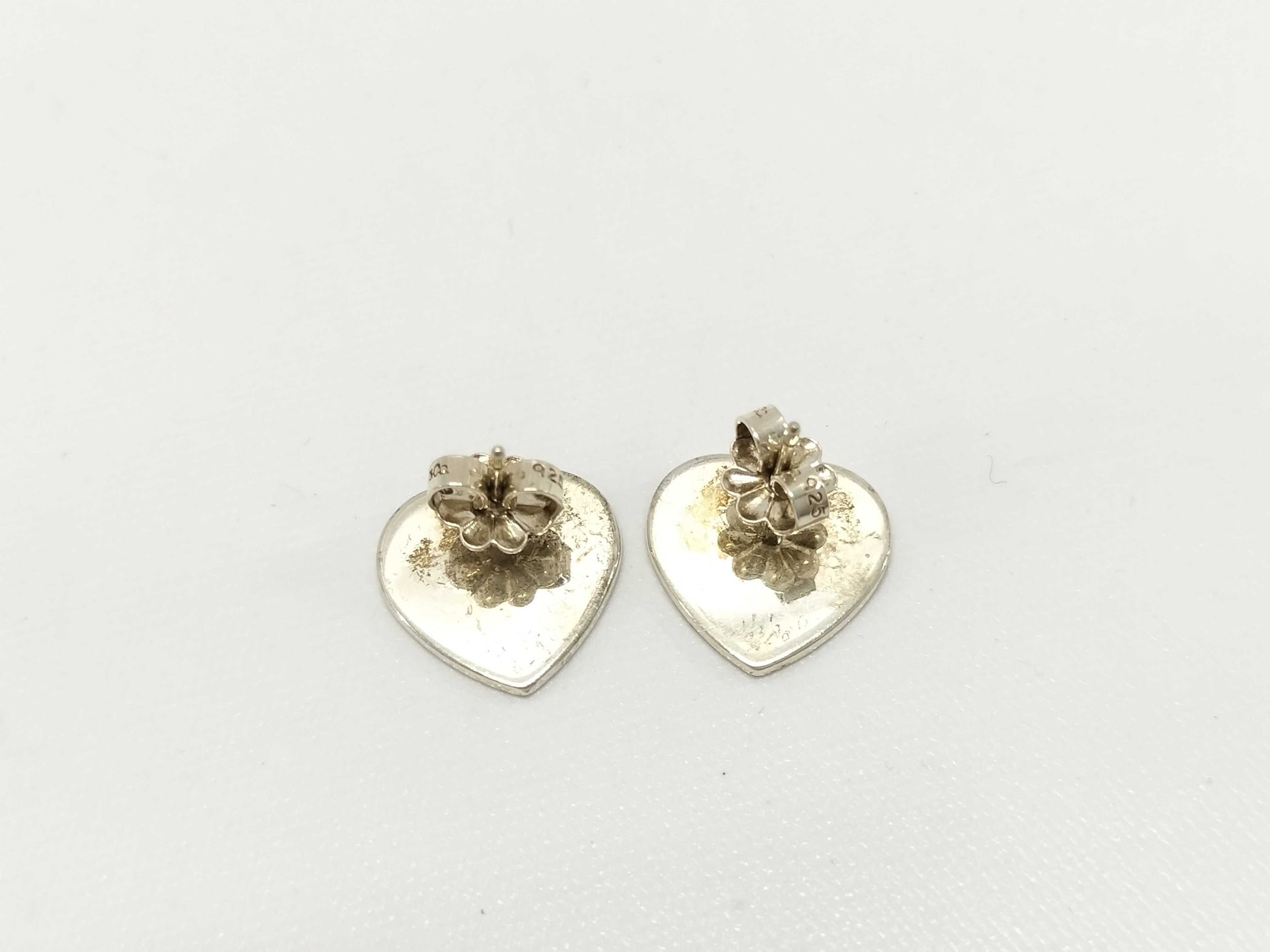 Tiffany & Co. Heart Earrings, SV925, 3.4g