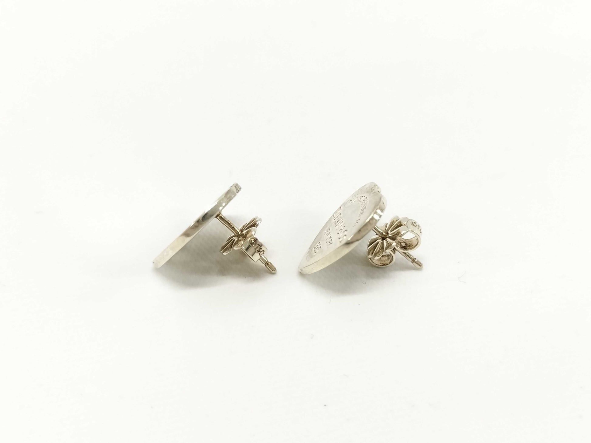 Tiffany & Co. Heart Earrings, SV925, 3.4g