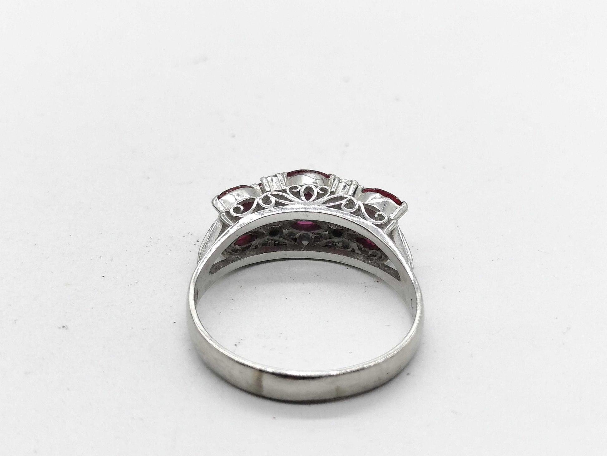 Mitsukoshi R1.01ct D0.17ct PT900 6.0g Ring 