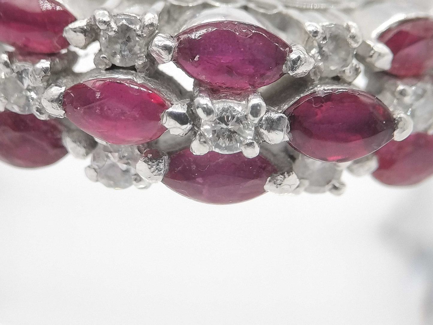 Mitsukoshi R1.01ct D0.17ct PT900 6.0g Ring 