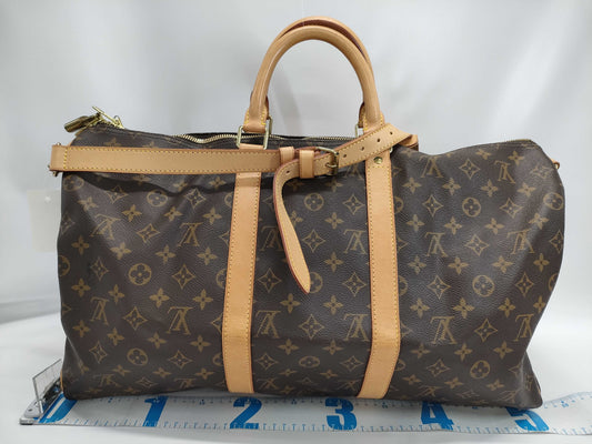 LOUIS VUITTON Monogram M41416 Keepall Bandouliere 50 Boston Bag