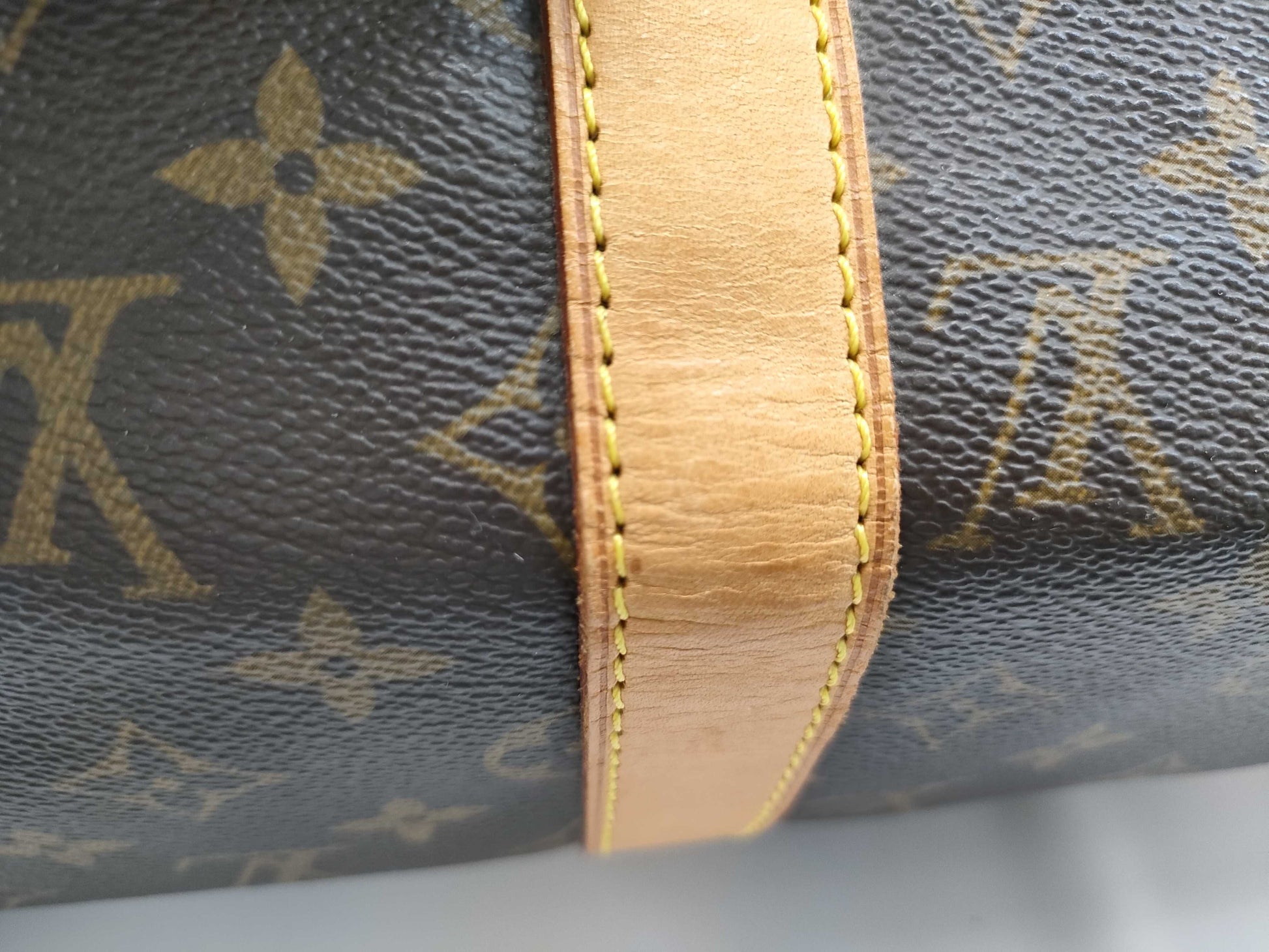 LOUIS VUITTON Monogram M41416 Keepall Bandouliere 50 Boston Bag