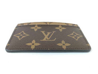 LOUIS VUITTON Monogram Reverse Card Case Carte Sample with RFID, Card Case, Pass Case, Business Card Case
